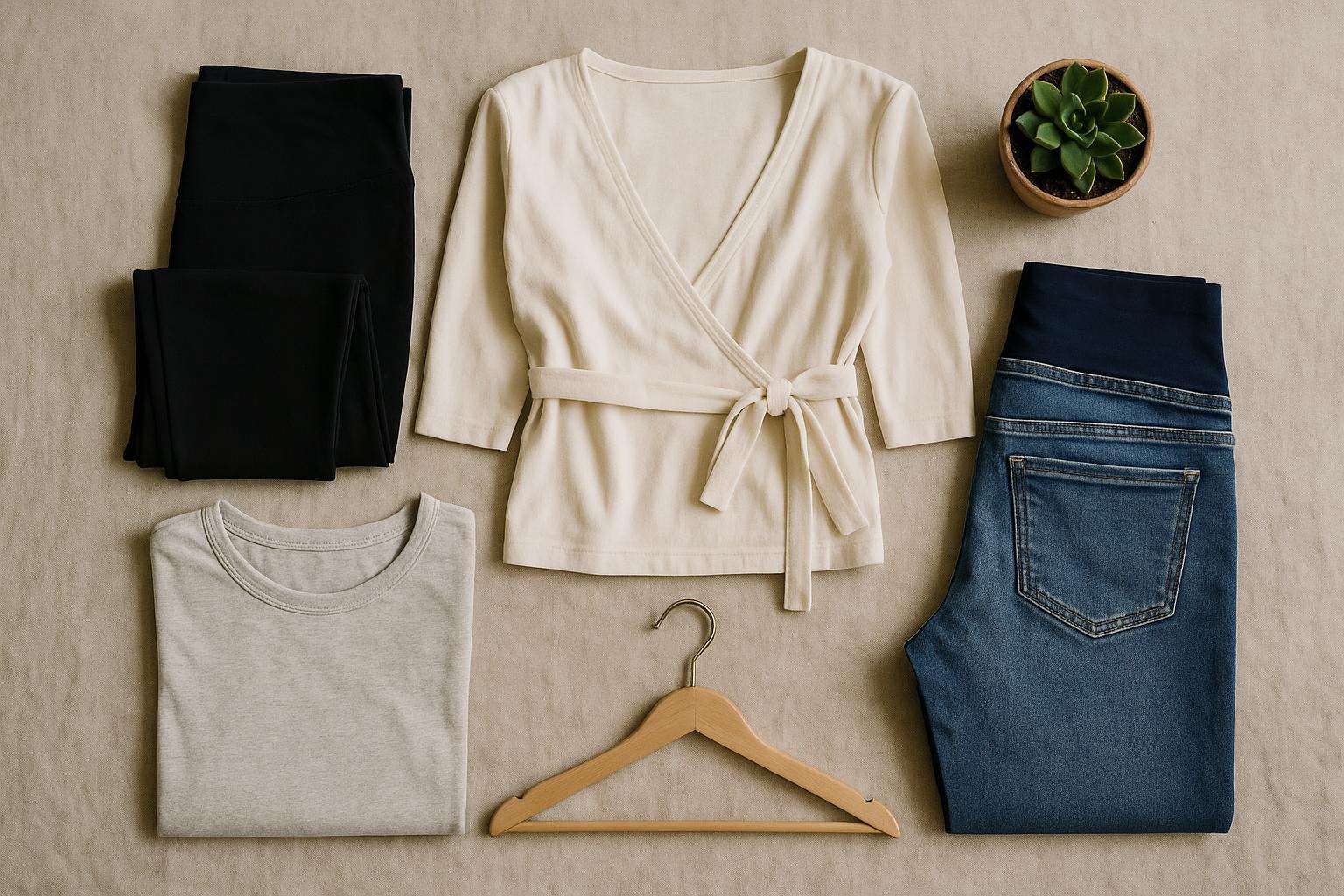 How to Build a Capsule Maternity Wardrobe by Trimester